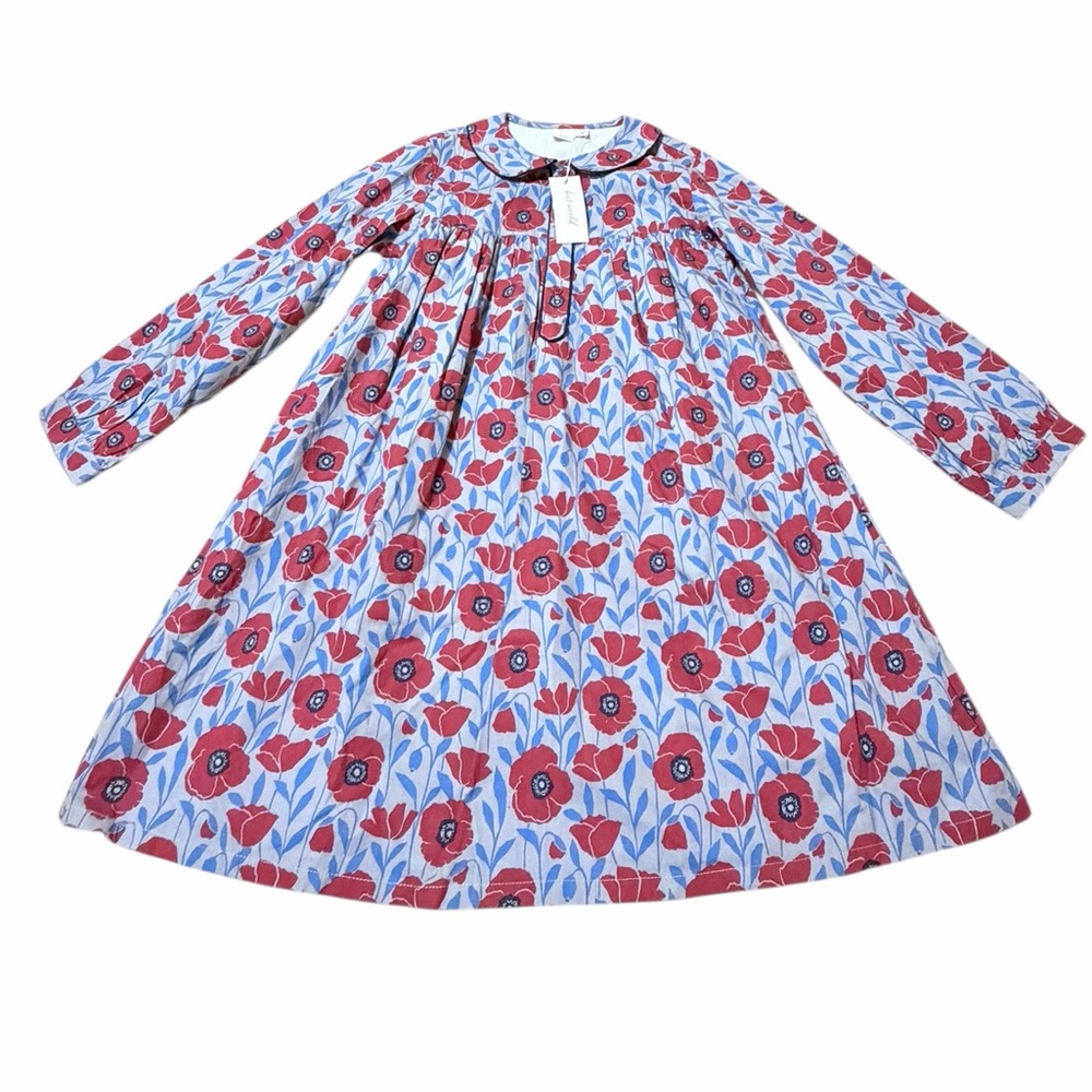 🌼💙NWT BEET WORLD Floral Long Sleeve Dress